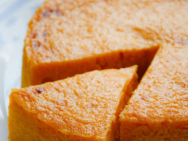 バターナッツかぼちゃの簡単ケーキ